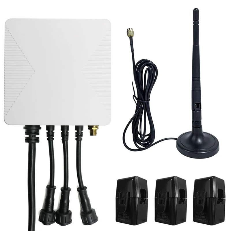 ABZZ-Tuya Smart Life 3 Phase Wifi Energy KWH Meter Power Clamp Current Transformer App Monitor And Record Consumption