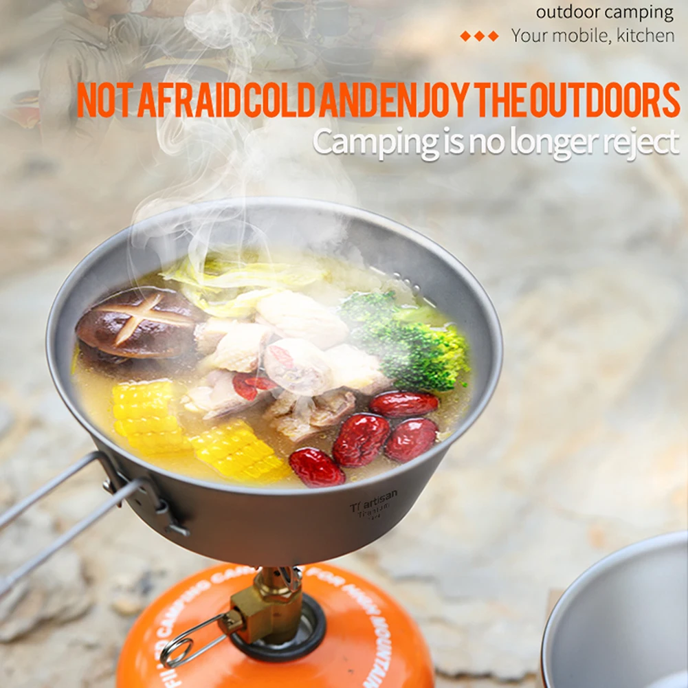 Ultralight Foldable Camping Bo - Camping Cooking Mess Kit recension och pris