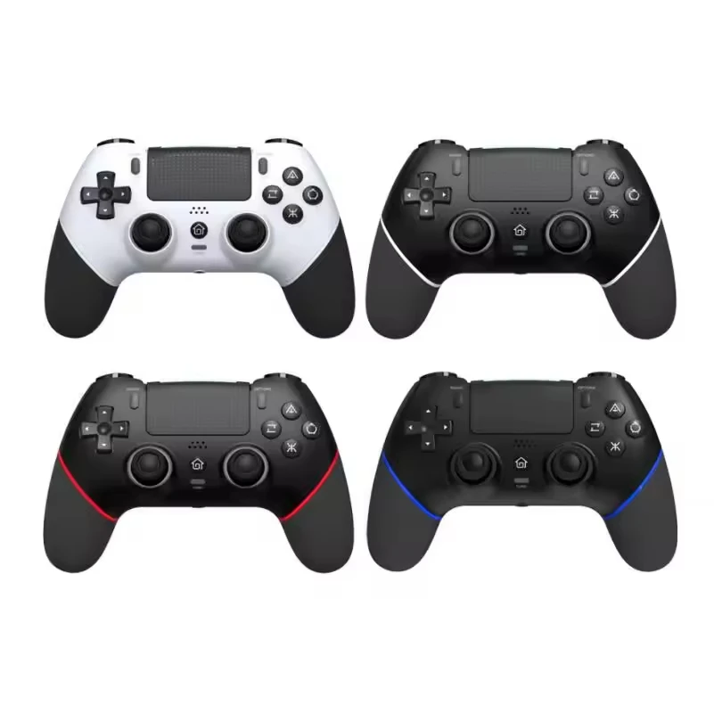 

Hall Effect Joystick Vibration BT Wireless Gamepad Six Axis Sensory Games Controller for PS4 Pro Slim PC Joypad