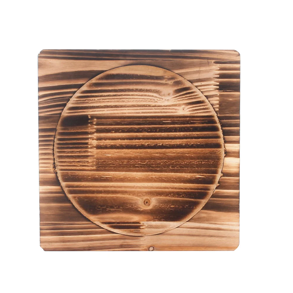 

Stone Bowl Mat Wooden Pot Pad Cushion for Home Tray Heat Insulation Thickened Base Casserole Protective Placemat Holder Proof
