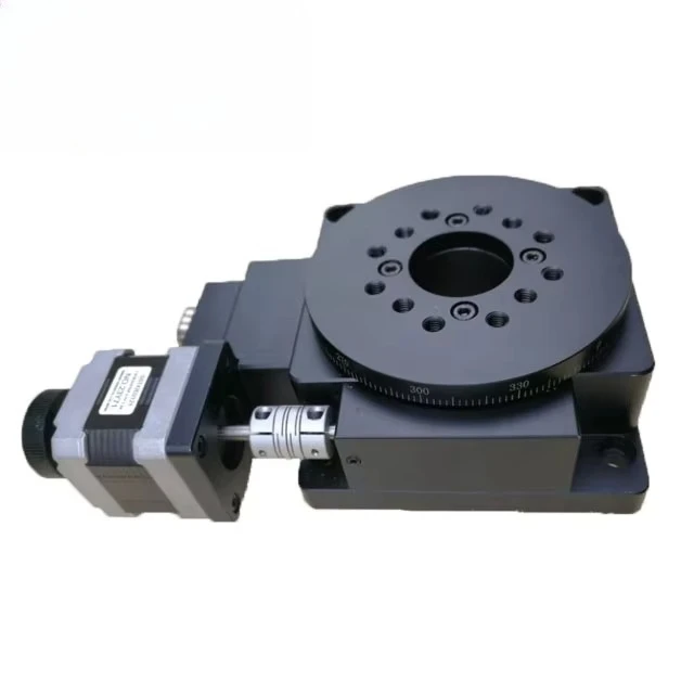 

Precision Motorized Rotary Stage Diameter 100mm Industrial Rotary Table with Different Motors (The Price Depend on the Size)