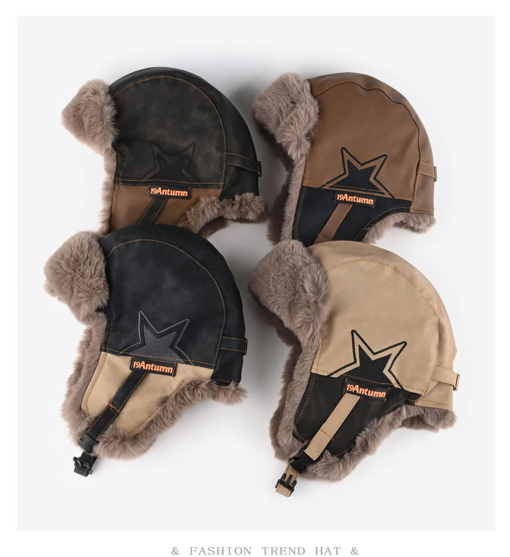 

Зимняя велосипедная шапка для мужчин и женщин - бархатная шапка-ушанка с утолщенной теплой защитой ушей, морозостойкая уличная шапка, новинка