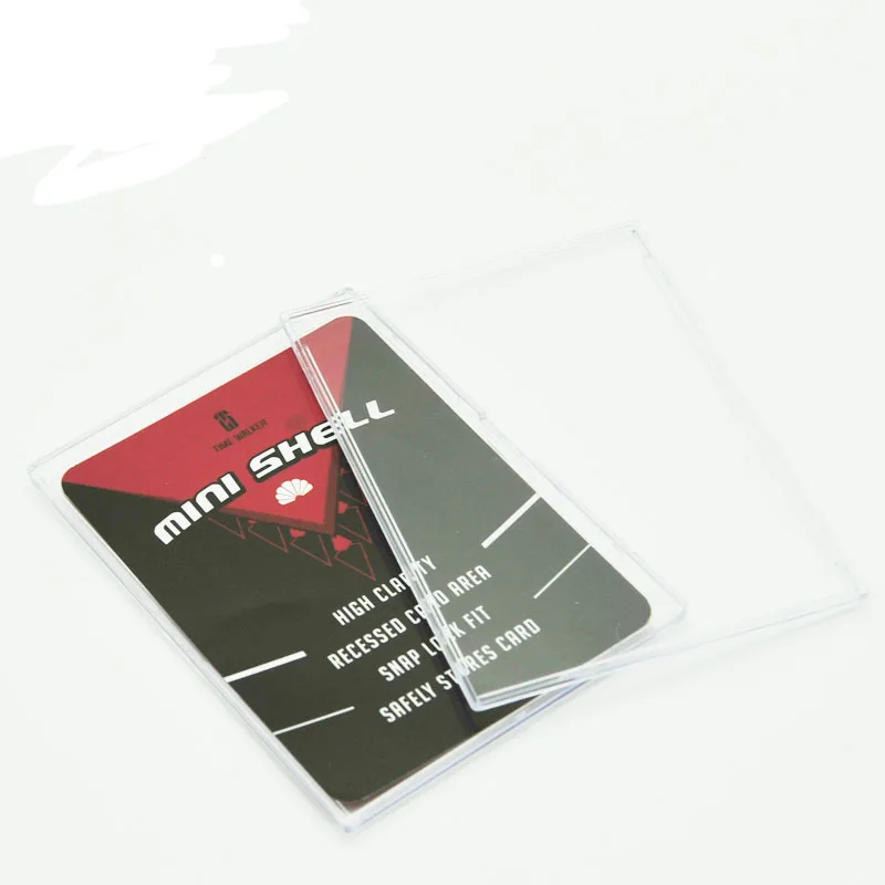 50Pieces/Pack TW MINI Shell Card Bricks for MTG/MGT/TCG/PKM Card Card Holder Three Countries To Kill Card Protector 94X70X5MM