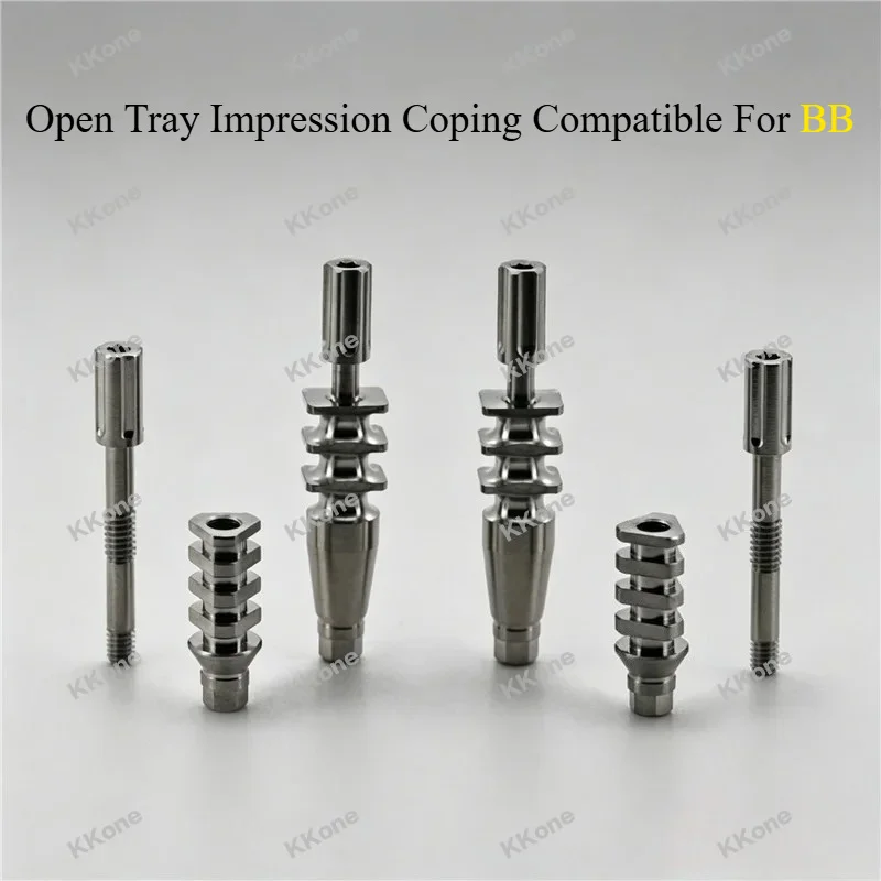

10Pcs Open Tray Impression Coping Compatible For BB Implant System Dental Lab Restoration Accessories