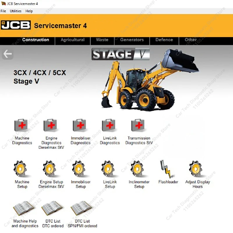 2026 hot For JCB ServiceMaster 4 v25.12.0 [12.2025] Diagnostic Full Software keygen Full Unlocked