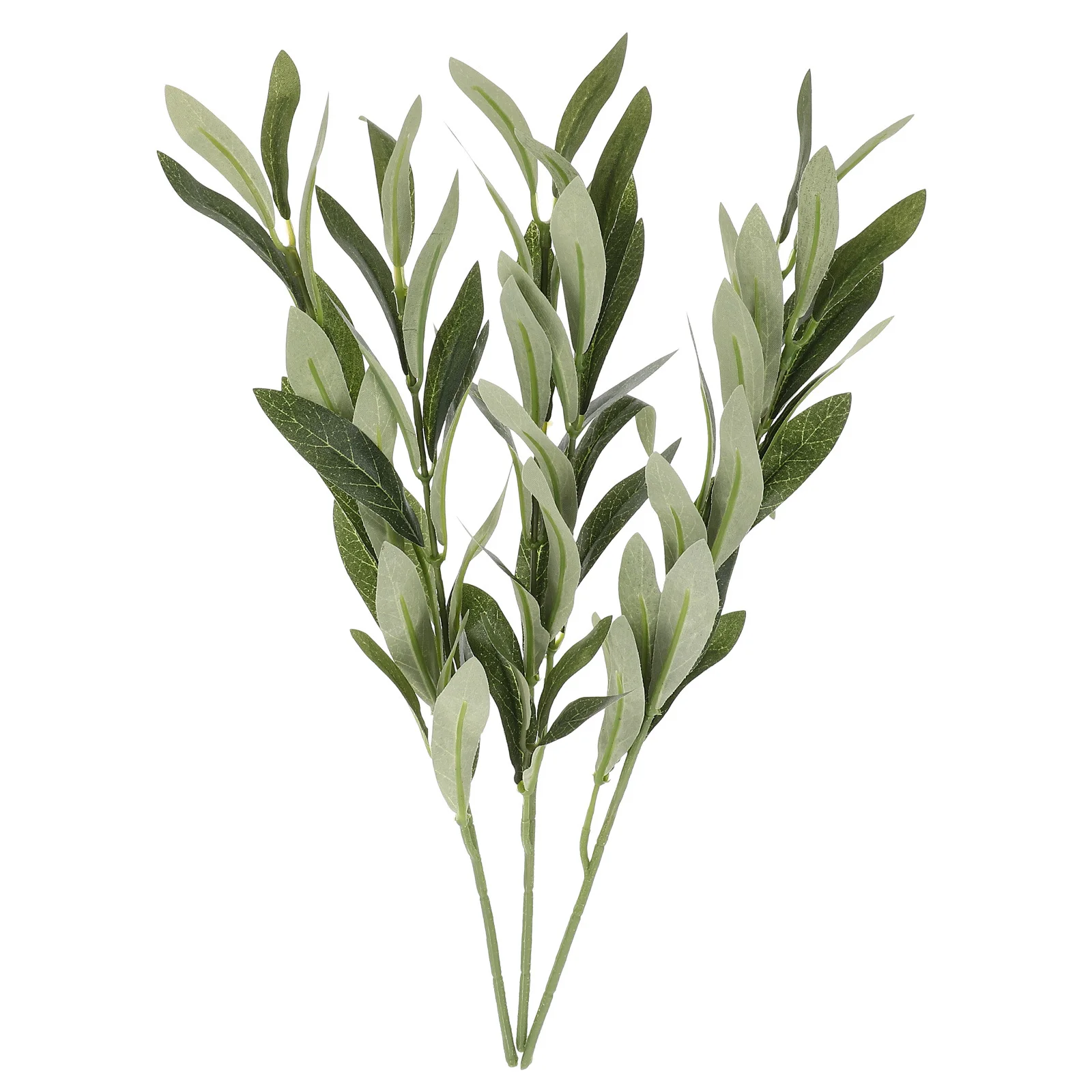 

3 Pcs Imitation Olive Branch Artificial Fake Flower Arrangement Home Decor Branches for Vase