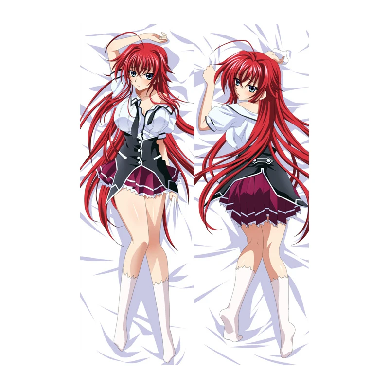 Nowy wzór Anime liceum DxD Rias Gremory Dakimakura poszewka z postacią do przytulania