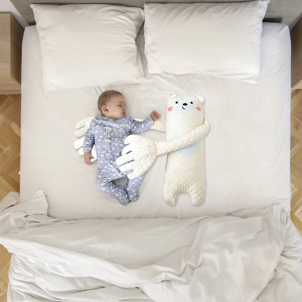 ตุ๊กตาปลอบเด็กทารกแบบนุ่ม ช่วยให้หลับสบาย ป้องกันการสะดุ้งตกใจสำหรับเด็กเล็ก