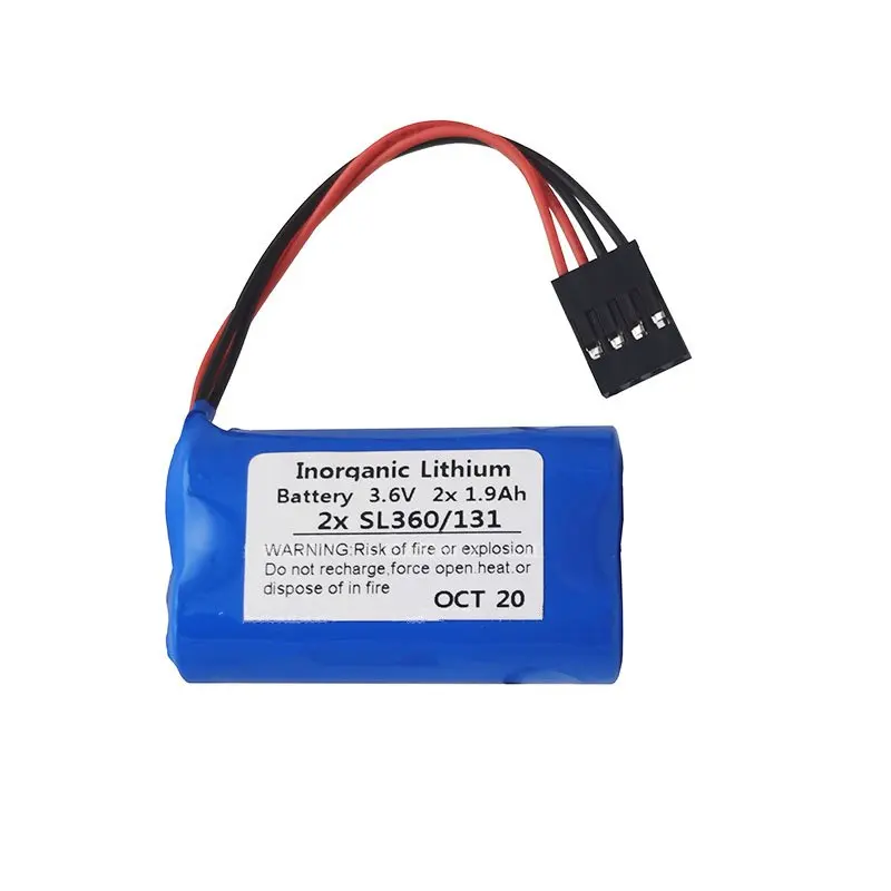 SL360/131 3.6V 1.9Ah Tsx17 2x SL360/131 Batería de iones de litio