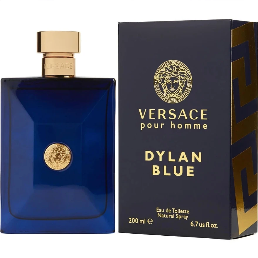 Versace Polly-Eau de Toilette para hombre, accesorio de larga duración, azul, Liam, Neptune, Woody, 100ml