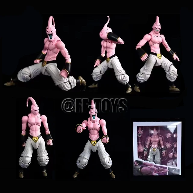 24cm Anime Dragon Ball Sh Figuarts Majin Buu SHF Movable Super Buu 
