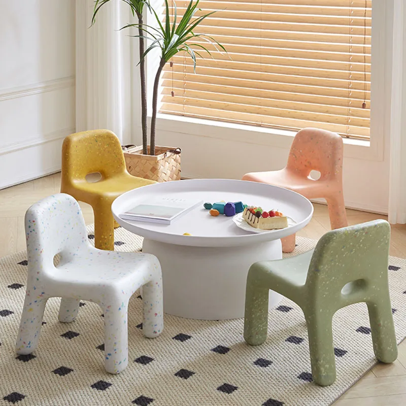 Chair Children Feeding Room Furniture Chairs Children's Party Events Designer Stool Study Small Chaise Enfant Baby Plastic LT