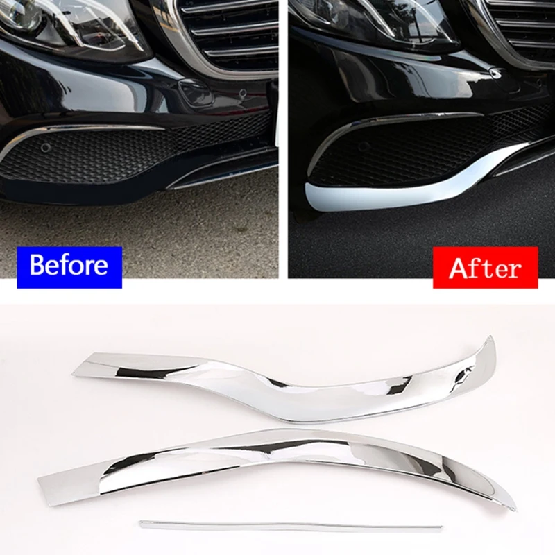 Front Bumper Plate Car Accessories For Mercedes Benz E Class W213 2016-2019