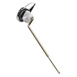 New Practical Toilet Lever Handle Toilet Handle Carbon Steel Decorate Your Bathroom Featured Side Mount Design