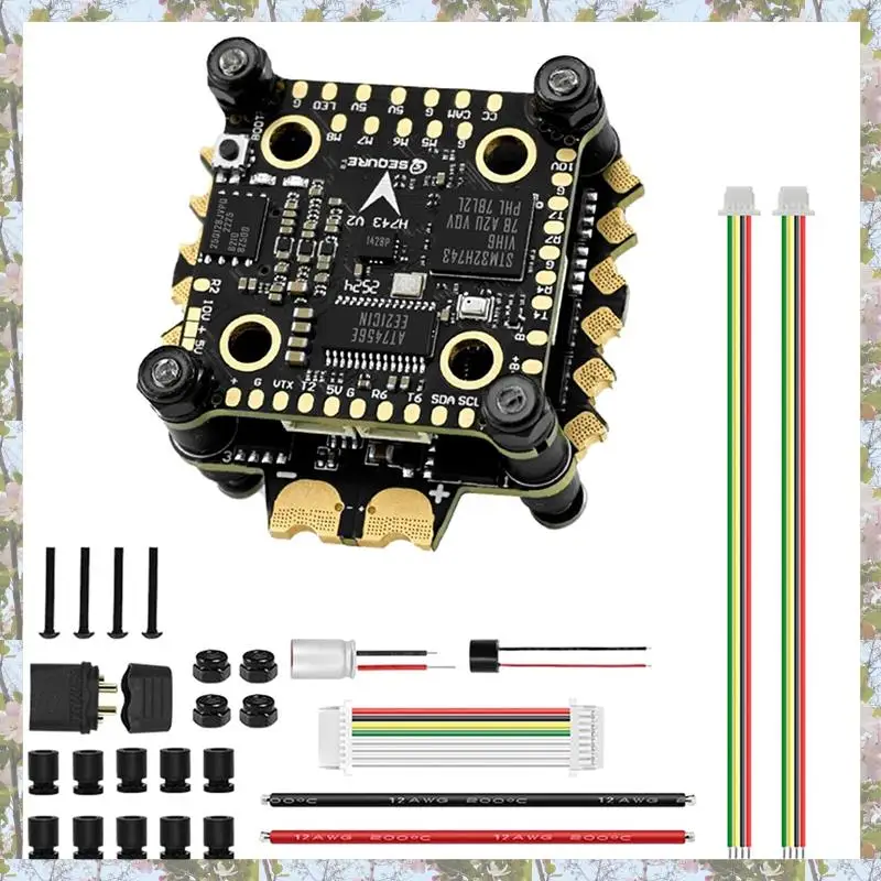 

X18A-контроллер полета FPV FC Stack 30X30 With4in1 70A ESC AM32 Forfpv Drone Racing Квадрокоптер для фристайла A