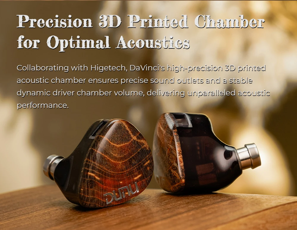 Auricolari intrauricolari ibridi HiFiGo DUNU x Gizaudio DaVinci