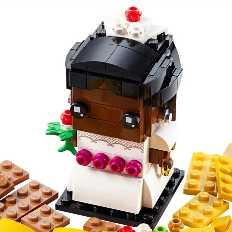 LEGO 40383 Brickheadz Bride Groom Set