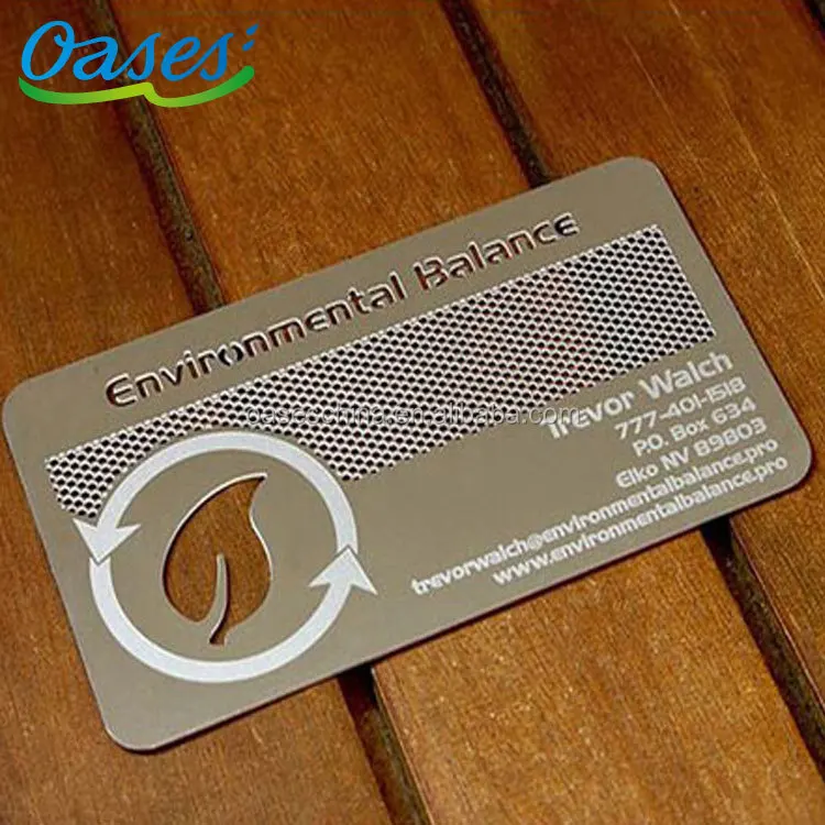 Customized query Custom Metal Plates Business Card Shape Invitation Card
