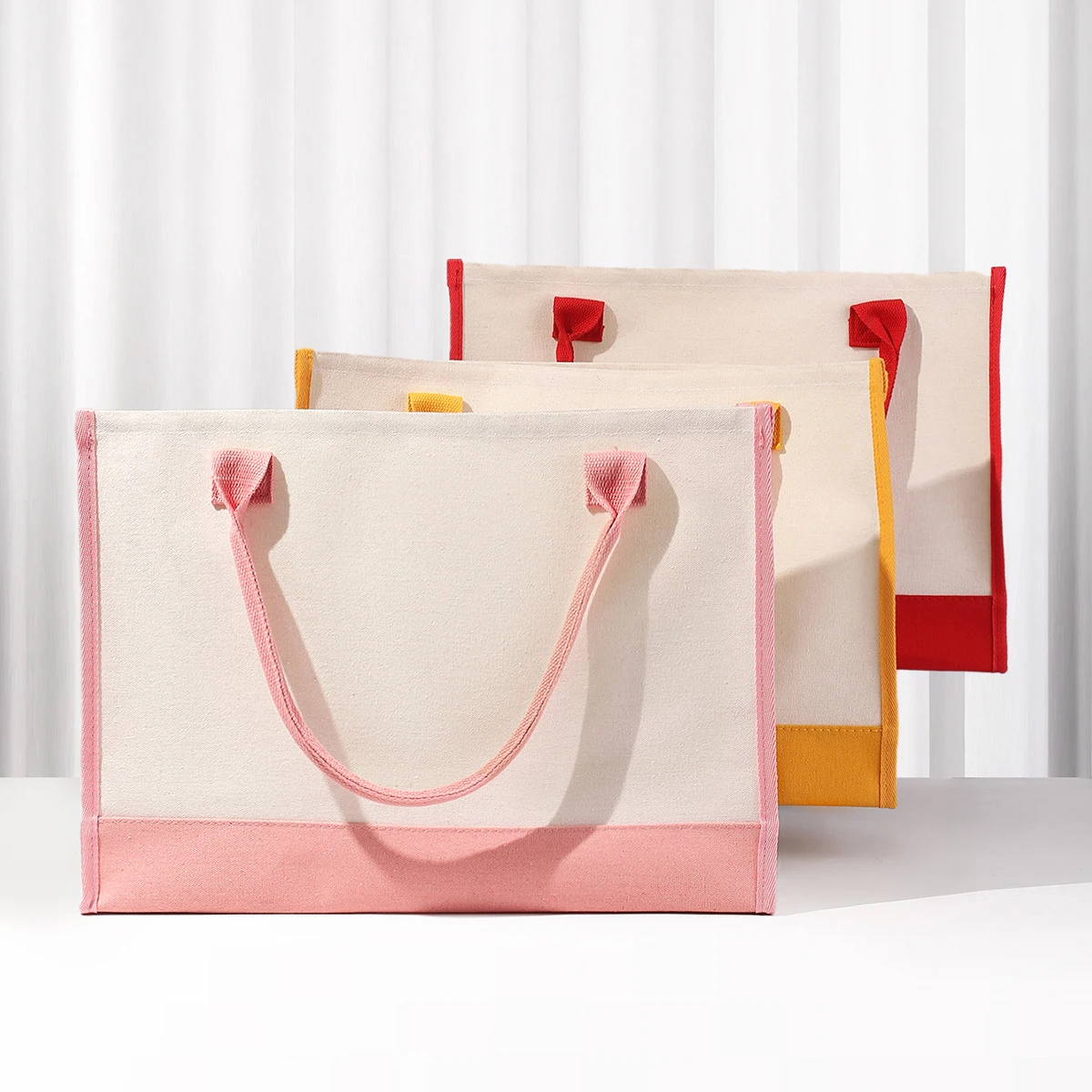 Borsa a tracolla colorata di grande capacità borsa a tracolla impermeabile di alto valore estetico all'interno della borsa Organizer da viaggio Tote Bag