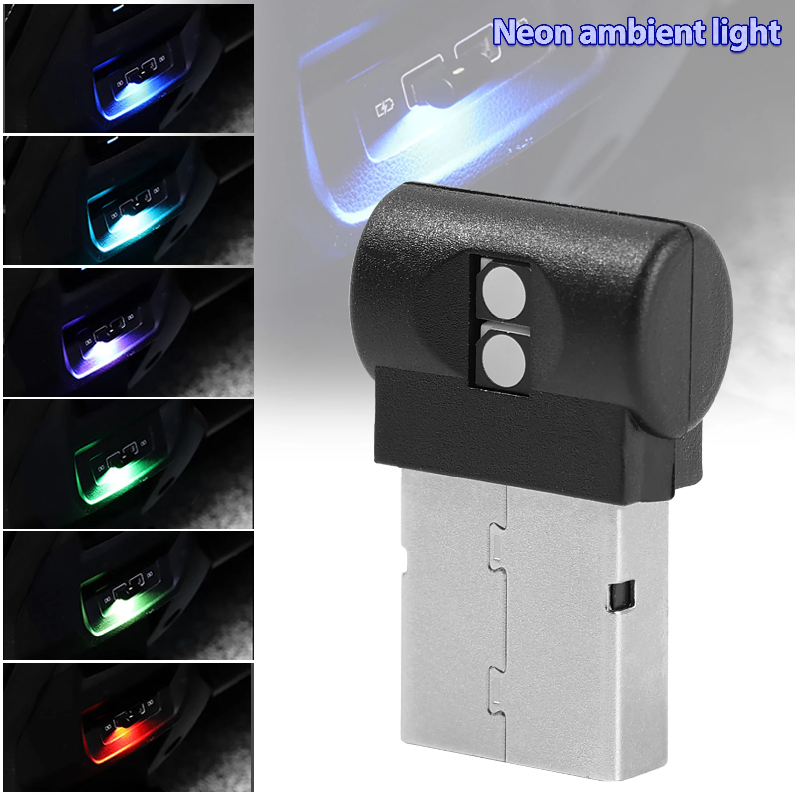 7 Colors Car Mini U…