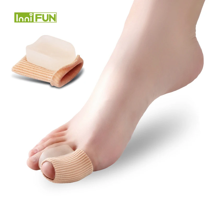 Séparateur de gros orteils, correcteur d'hallux Valgus, lisseur de pouce, civières d'oignon, protection de Massage, outils de soins des pieds, 2 paires