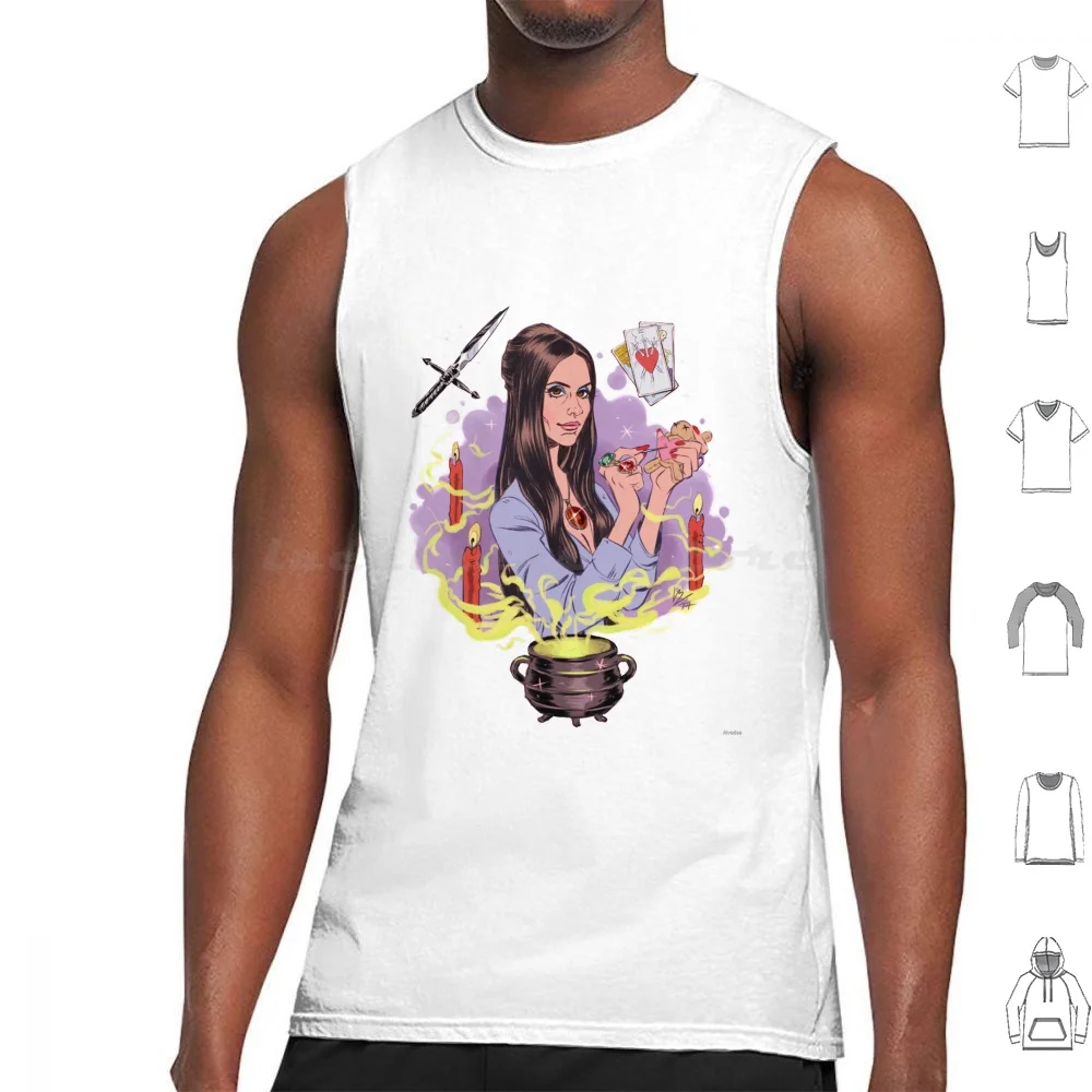 The Love Witch Tank Tops Vest Sleeveless The Love Witch Witch Magic Occult Halloween Spell Retro Vintage Pulp Art