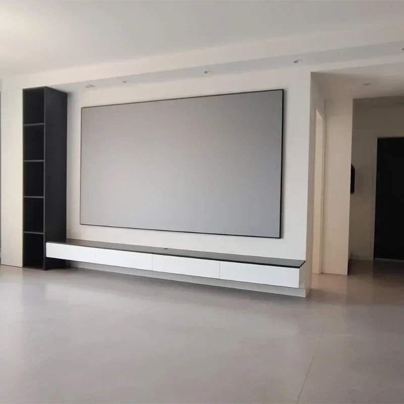 Hot Salesprojection Screens For Home Theater 4K HD ALR Long Throw Projection Screens 120 Inch Fixed Thin Frame Screen