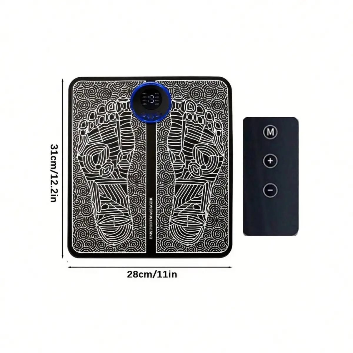 Foot Therapy Device, Foot Therapy Machine, EMS Foot Therapy Pad, Pulse Fully Automatic Plantar Meridian Pressing Device image 3