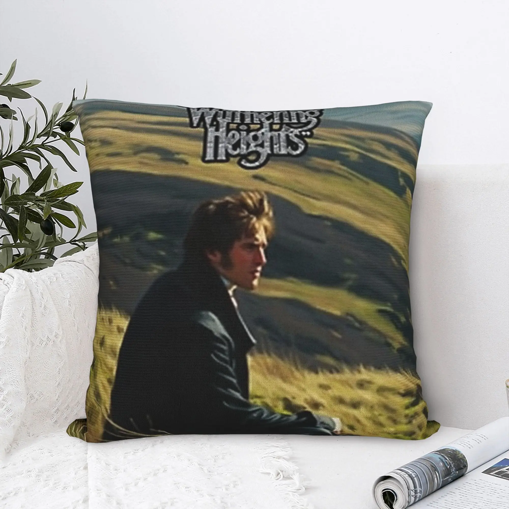 Wuthering Heights Painted Square Pillow Case  Cushion Cover Awesome Polyester Decorative Pillowcover for Bed 45x45cm