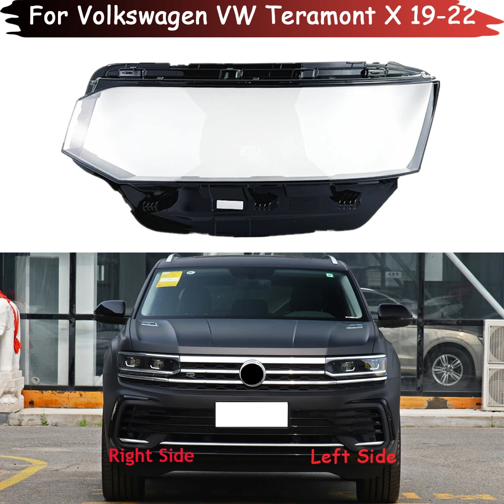 

Car Headlight Cover Auto Headlamp Caps Lampcover For Volkswagen VW Teramont X 2019 2020 2021 2022 Auto Lens Glass Lampshade Case