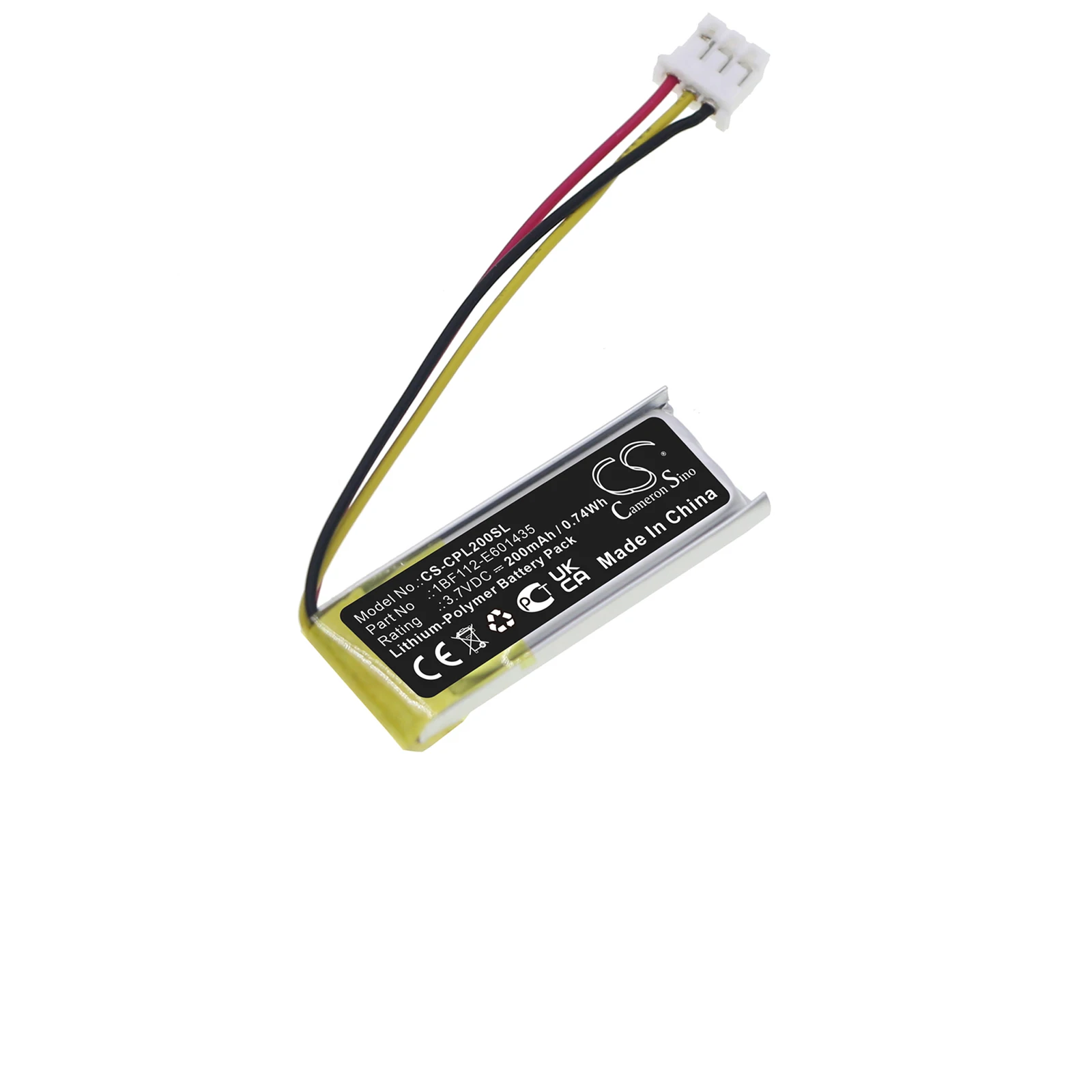 

Cameron Sino 3.7V 200mAh GPS, Navigator Battery 1BF112-E601435 for CalAmp LMU-200,LMU-300,LMU-800,LMU-3000,LMU-3030 +TOOL