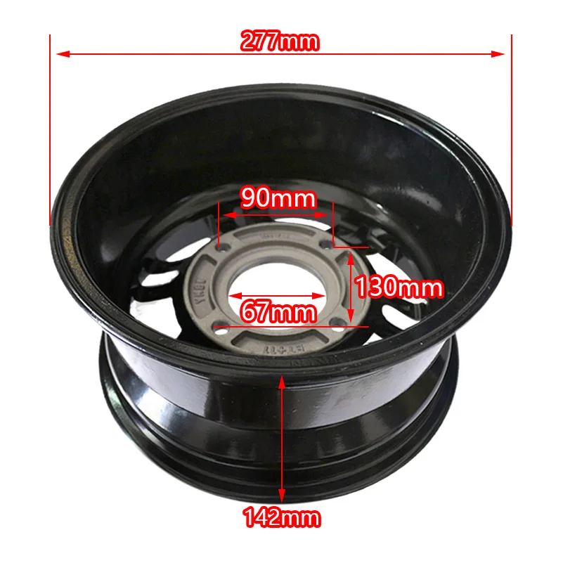 ATV 10 inch front Wheel Aluminum Alloy Rims 10\