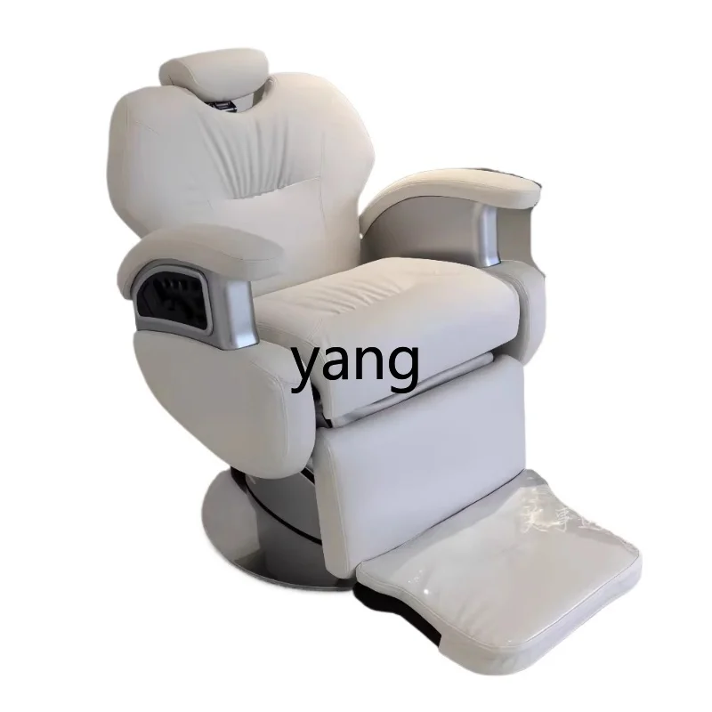 

LTT men's hair salon special electric hair cutting chair reclined shaving and shaving chair