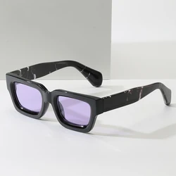 Classic Brand Vintage Square Sunglasses Women For Men Male Trend Luxury Designer Vintage Punk Driving Sun Glasses Female UV400