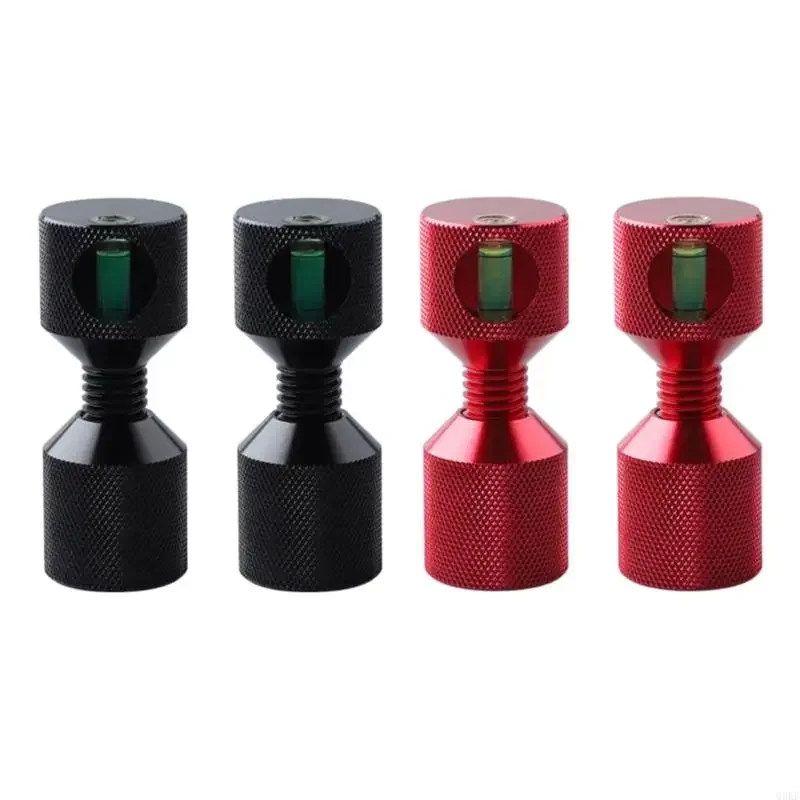 

1-1/8" алюминиевый фланцевый выравнивающий штифт с 2 отверстиями, высокоточный пузырьковый уровень в комплекте для выравнивания