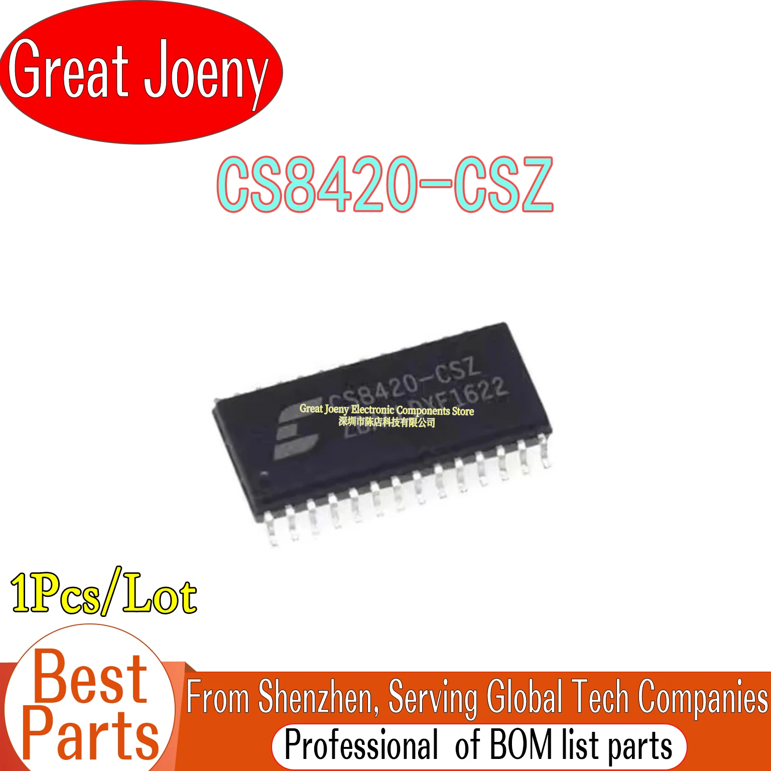 

CS8420-CSZ CS8420 IC Chipset SOP-28