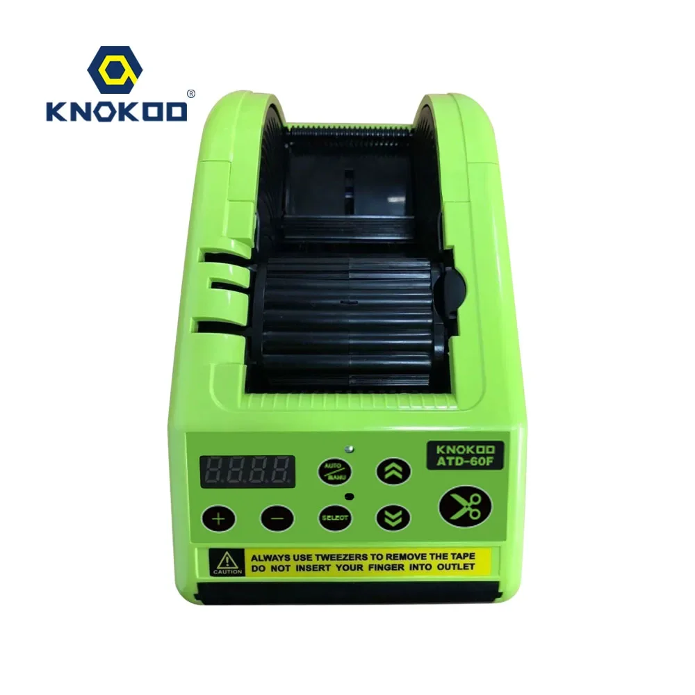 

Автоматический складной диспенсер для ленты Knokoo New Vision ATD-60F, электрическая упаковочная лента, легко отрывается, сторона 7 мм