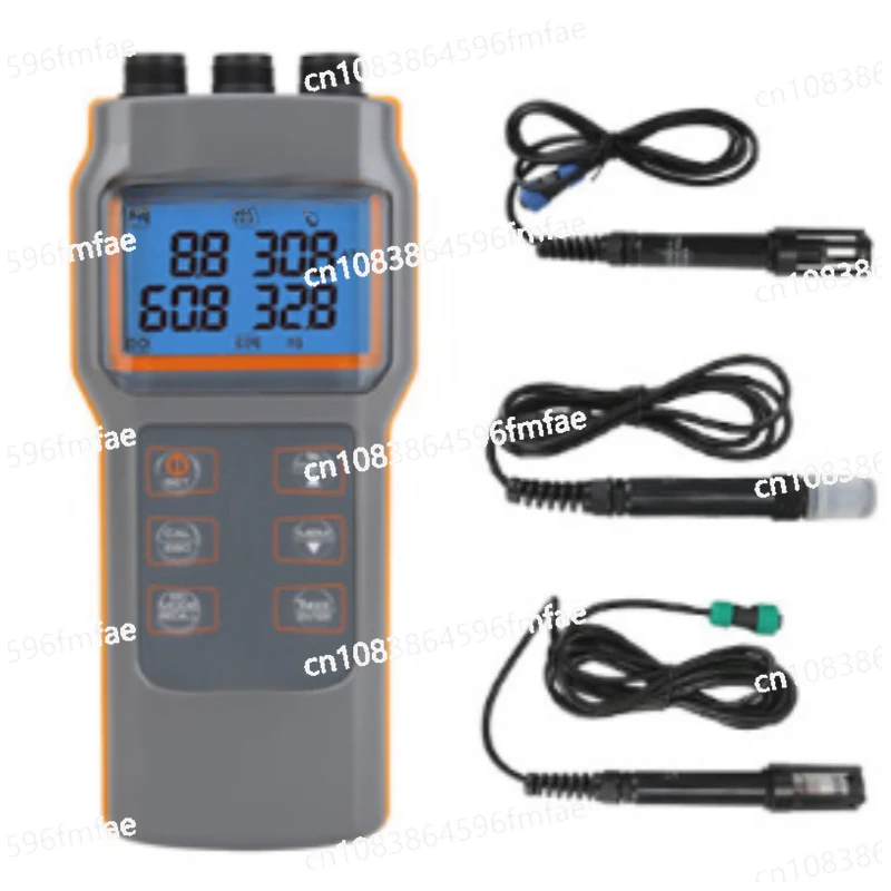 

AZ86031 Waterproof IP 67 Combined Water Quality Tester Water PH Meter (pH/ COND/ SALT/TDS/DO Multifunction Electronic PH Meter)