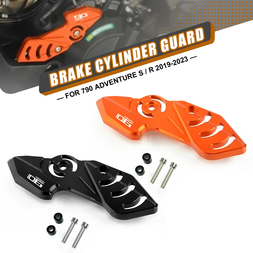 

Защитный чехол для пятки мотоцикла для KTM 790 Adventure S/R 2019-2023 890Adventure R, защитная крышка тормозного цилиндра 2020-2021 гг.
