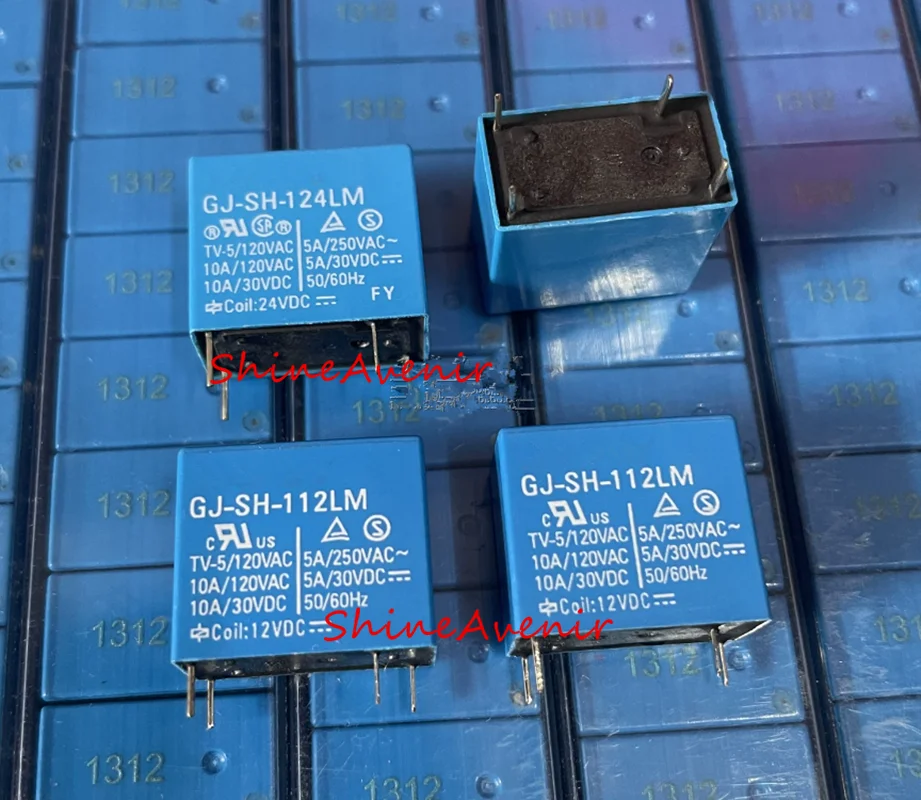 15pcs GJ-SH-105LM GJ-SH-112LM GJ-SH-124LM OJ-SH-105LMH OJ-SH-105LMH OJ-SH-112LMH UR1L-D24W-K V23100-V4515-A010  Original relay