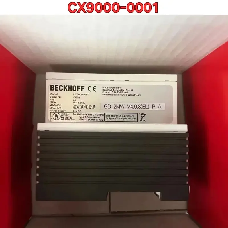 New Beckhoff CX9000-0001 controller with