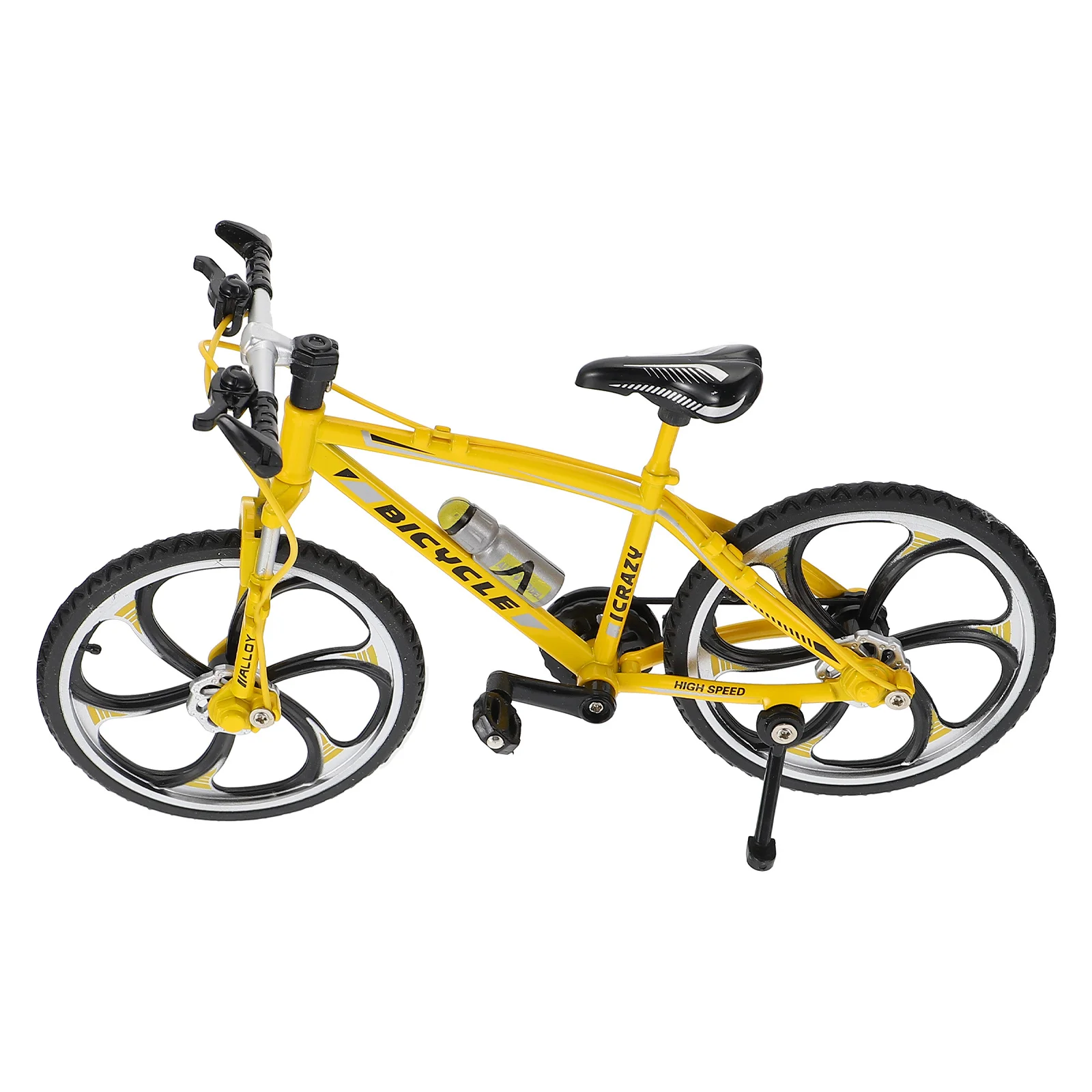 1 قطعة دراجة الاصبع سبيكة صغيرة حركة الإصبع التنسيق الإصبع التدريب الإجهاد الإغاثة سطح المكتب دعامة رياضية تنافسية #5