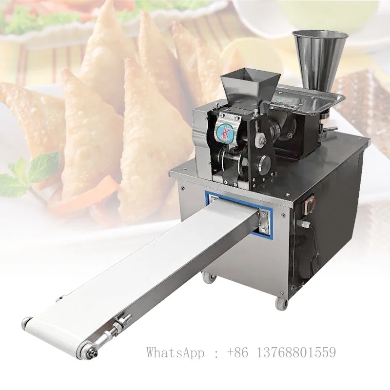 Automatic Momo Somosa Ravioli Machine Big Empanada Spring Roll Dumpling Samosa Making Machine