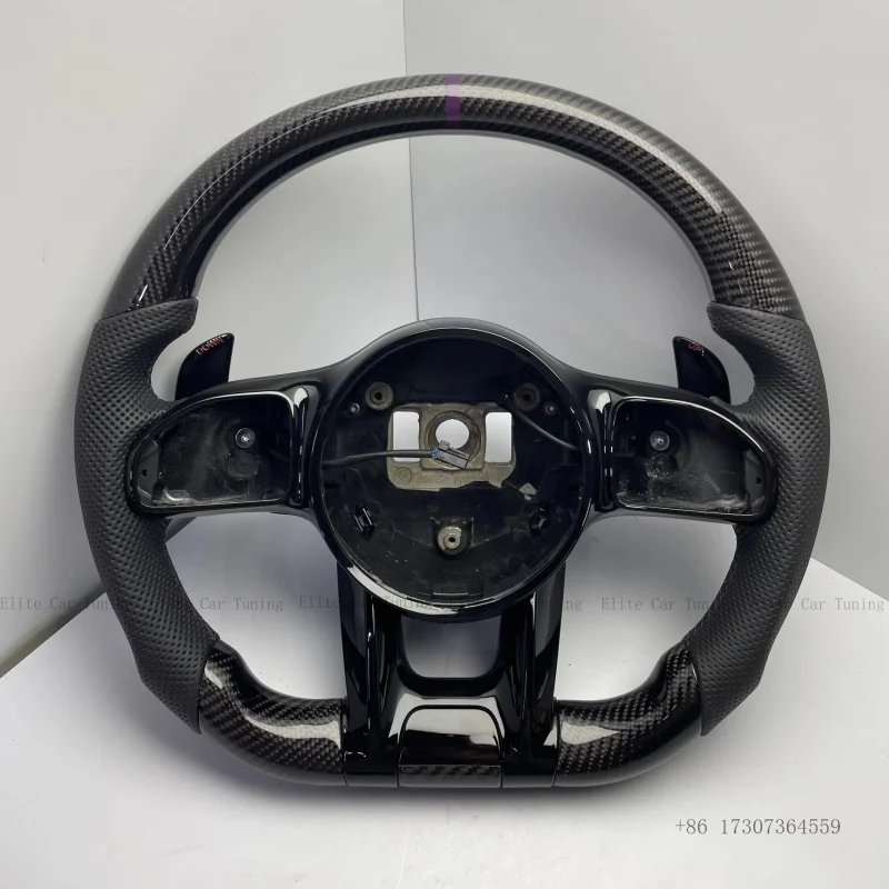 

Carbon Fiber Steering Wheel for Mercedes Benz AMG a B C E S Class W166 W177 W205 W213 W212 W218 W222 C63 E63 G63