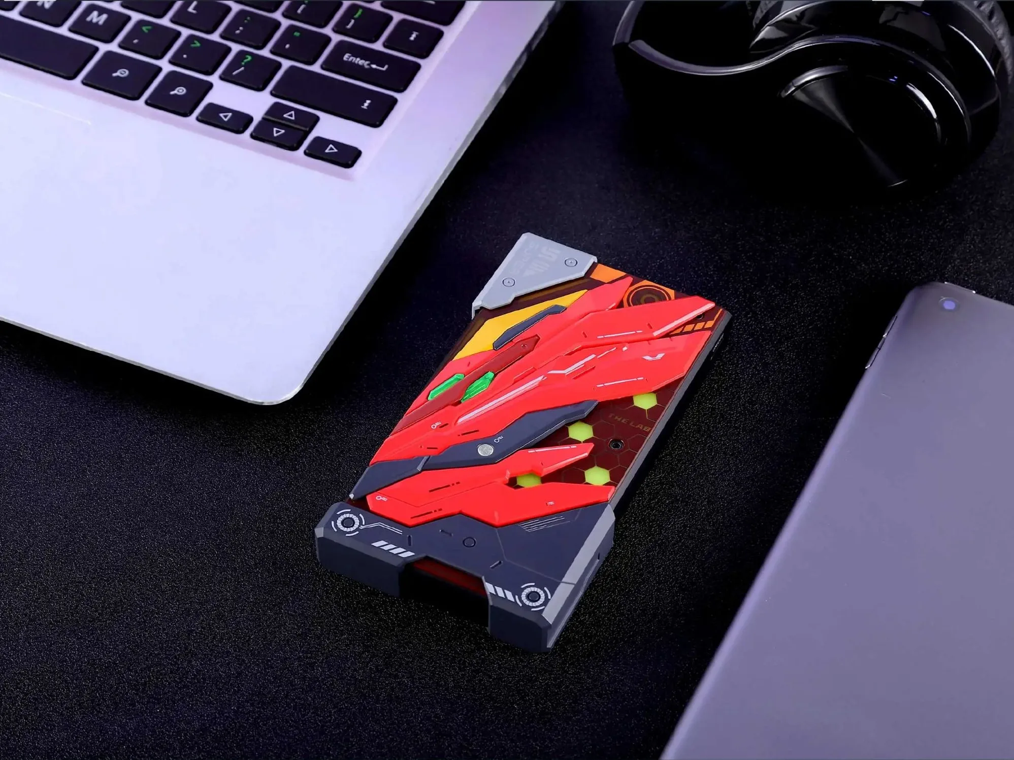 THE LAB E-Model メカクレーンモバイルパワーバンク TYPE-R 10000mah 組み立てる発光 22.5W 高速充電電源