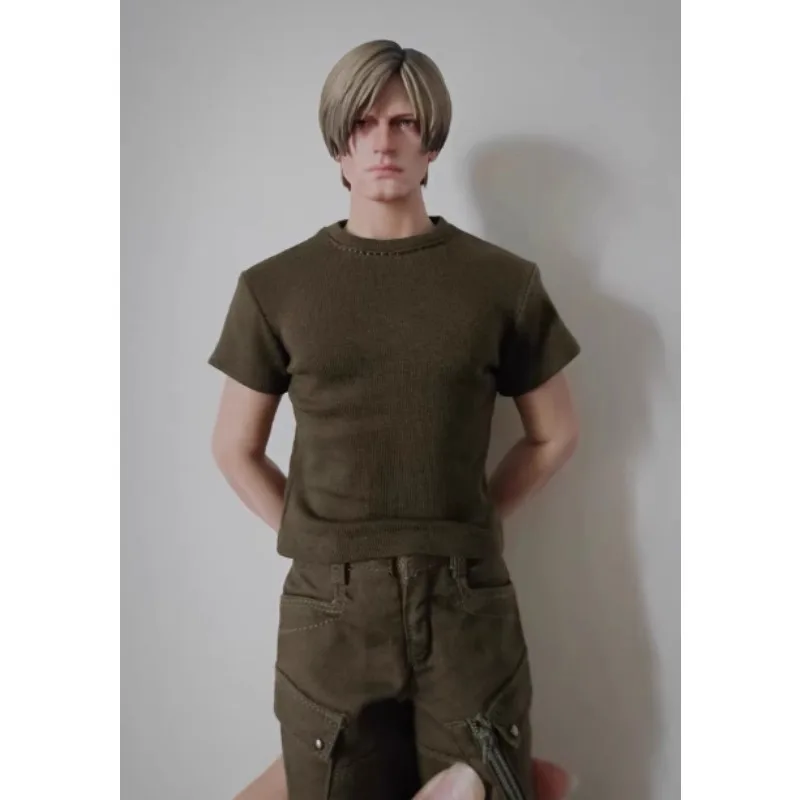 متوفر في المخزون 1/6 مقياس القتال تي شيرت السراويل السراويل العسكرية الجندي الملابس نموذج ل 12 ''عمل أرقام الجسم التبعي #6