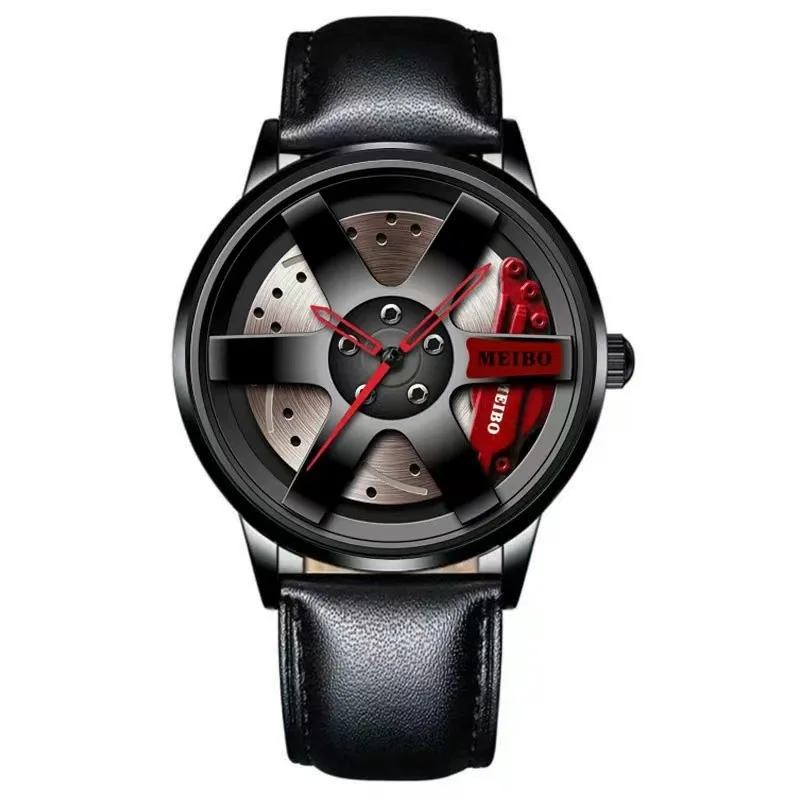 Wheel Watch Sports Quartz Watch Men's Watch