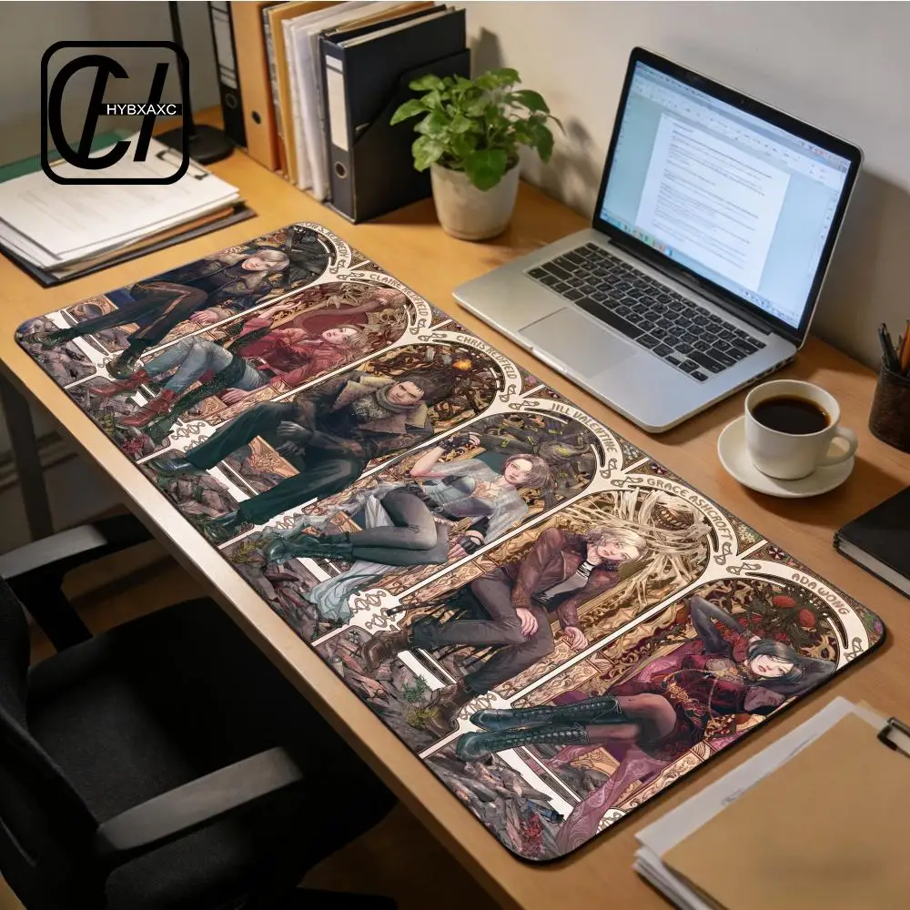 

XXL HD Large Gaming Non-slip Mouse pad Resident Evil Requiem Rubber Durable Keyboard LED Desk Mat Laptop PC Accessories XAXC