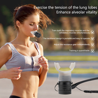 Fitness Lung Breather, Outdoor Silicone Respiratory Trainer, High Altitude Breathing Training Tool