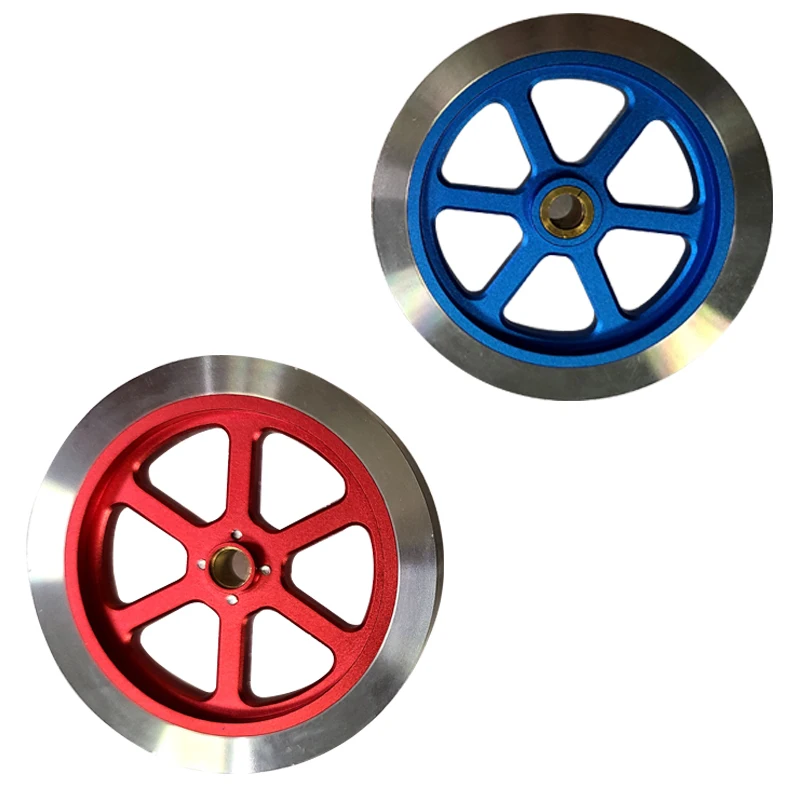 Teslin Engine Full Metal Flywheel Accessories 0.72X0.88X0.8MM Red Blue High Quality